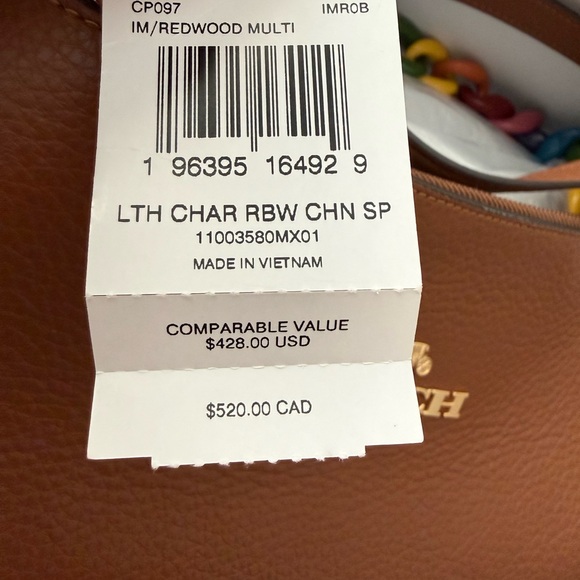 Coach Charlotte Shoulder Bag